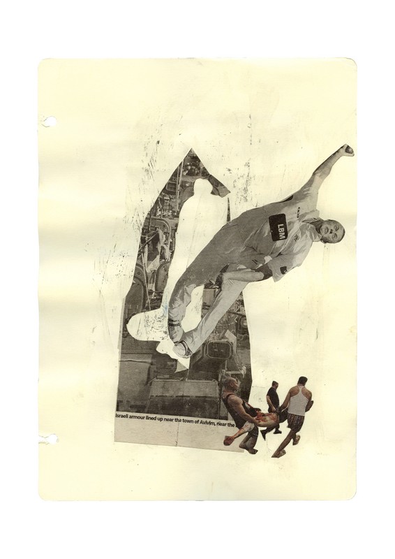 Men with guns 4, digital print, 29.7 cm x 21 cm, edition of 3, 2010